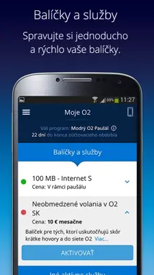 Moje O2 SK android App screenshot 4